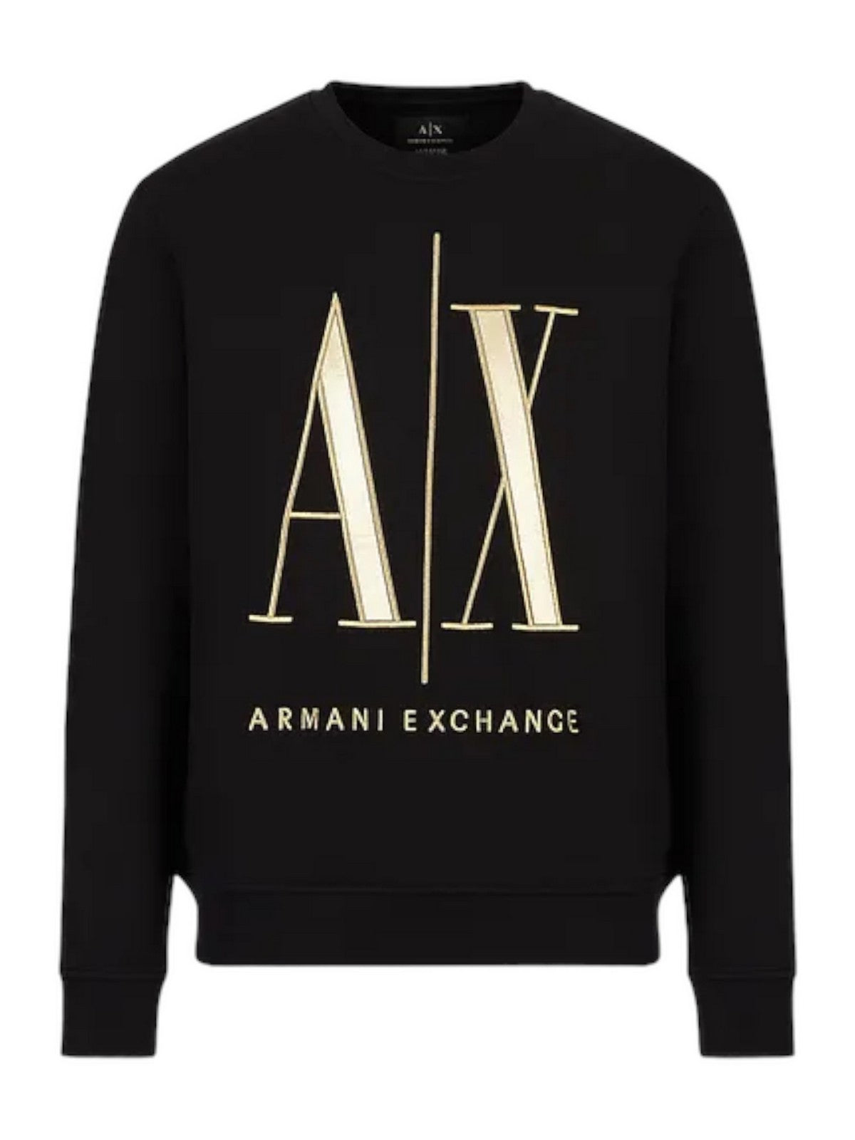 Armani Exchange Men's Sweatshirt 8nzmpq Zj1zz 1200 Black