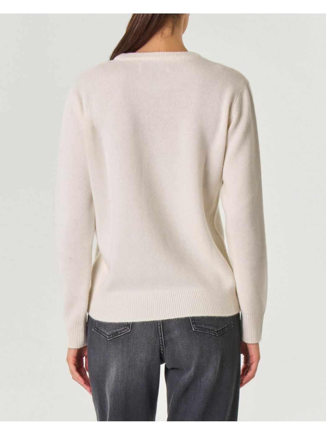 MC2 SAINT BARTH Maglione Donna NEW QUEEN EMWF10 Bianco gioboutiqueweb