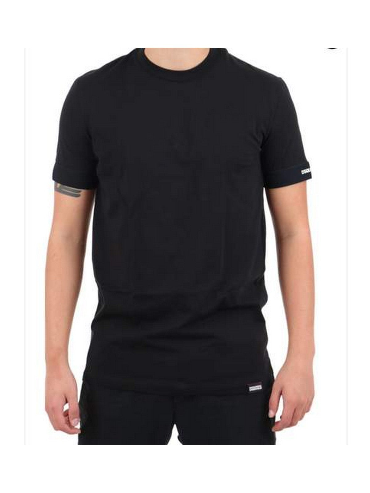 DSQUARED2 T-Shirt e Polo Uomo D9M3U4810 001 Nero gioboutiqueweb