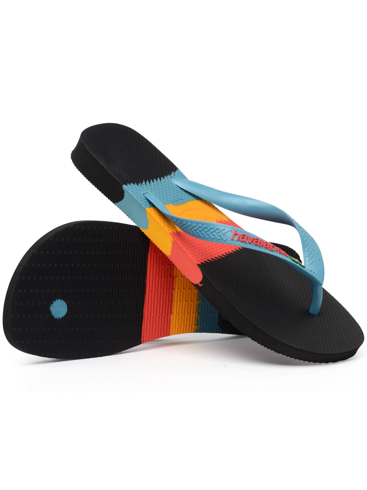 HAVAIANAS Infradito Unisex adulto Hav. Brasil Tech 4147239.0090 Nero gioboutiqueweb