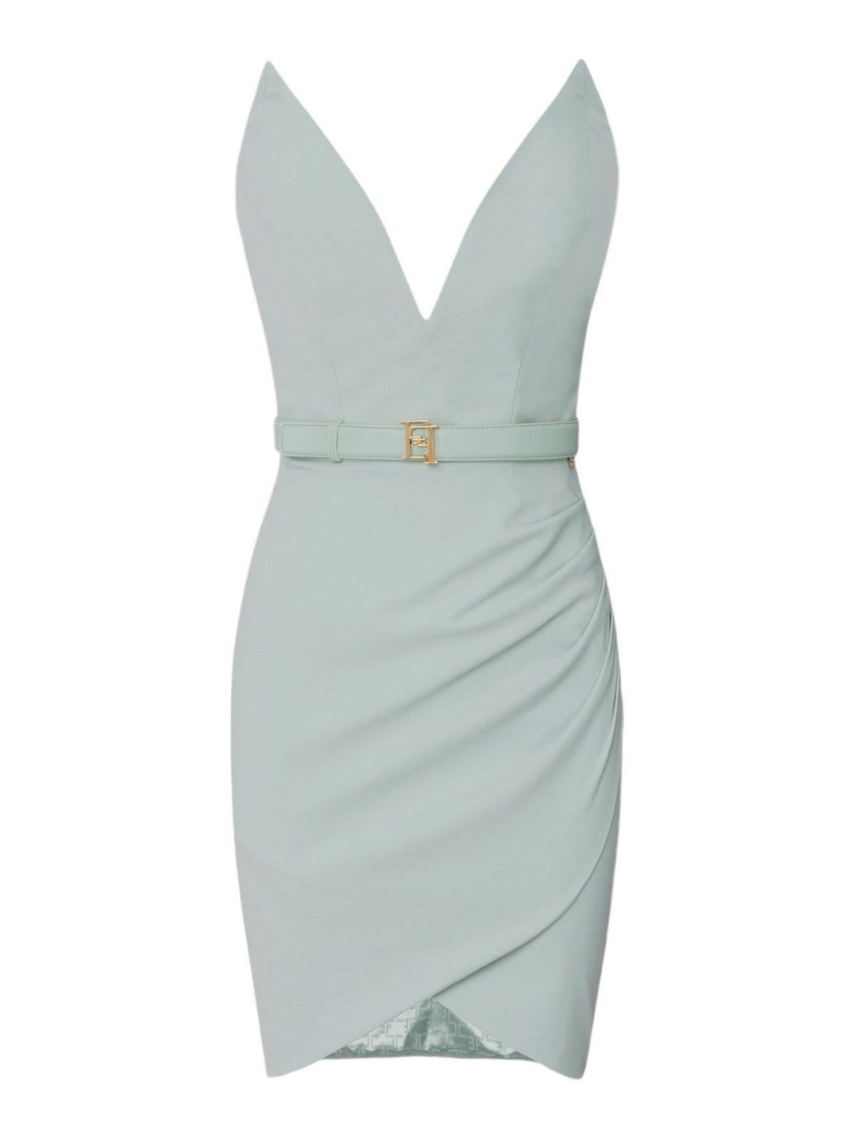 ELISABETTA FRANCHI Woman dress ab64842e2 bv9 green ELISABETTA FRANCHI Woman dress ab64842e2 bv9 green