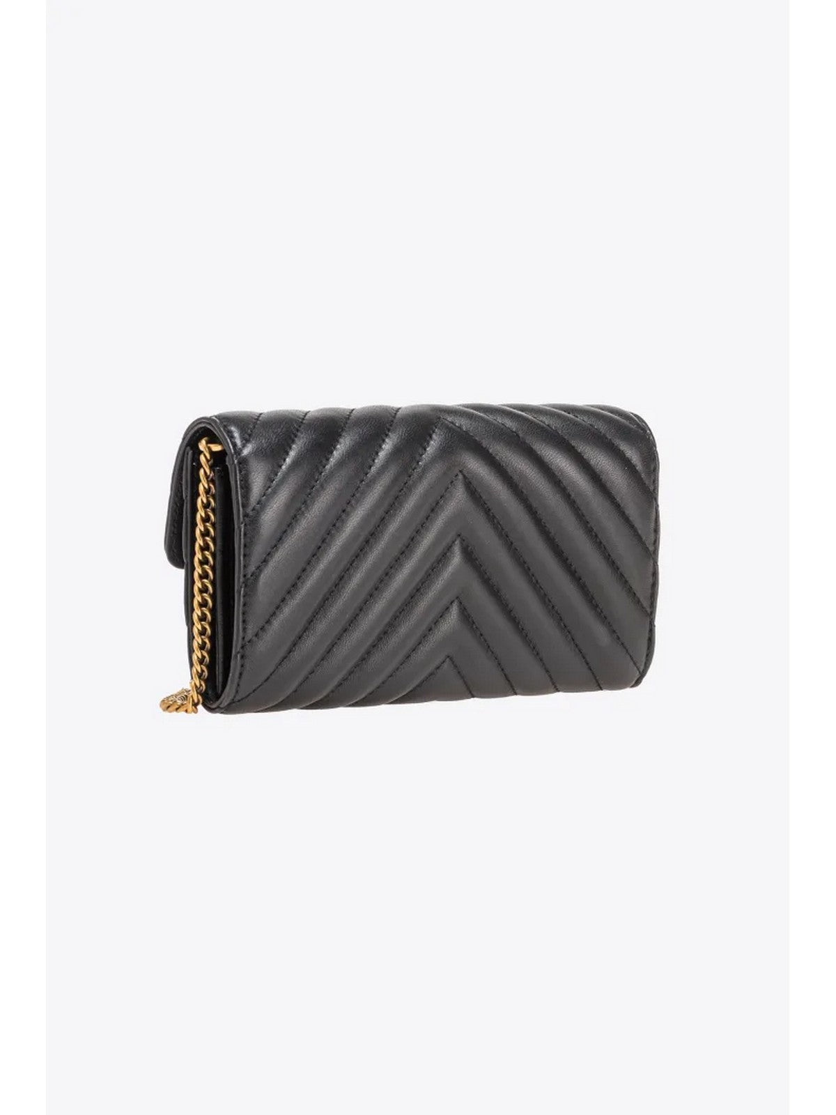 PINKO Portafoglio Donna Love one wallet 100062-A0GK Z99Q Nero gioboutiqueweb