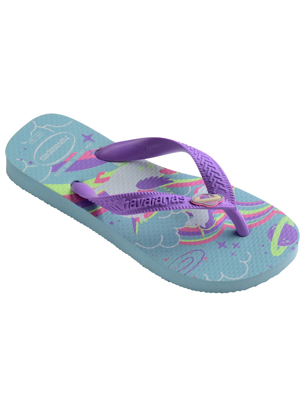 HAVAIANAS Infradito Bambine e ragazze Hav. Kids Fantasy 4103405.2404 Blu gioboutiqueweb