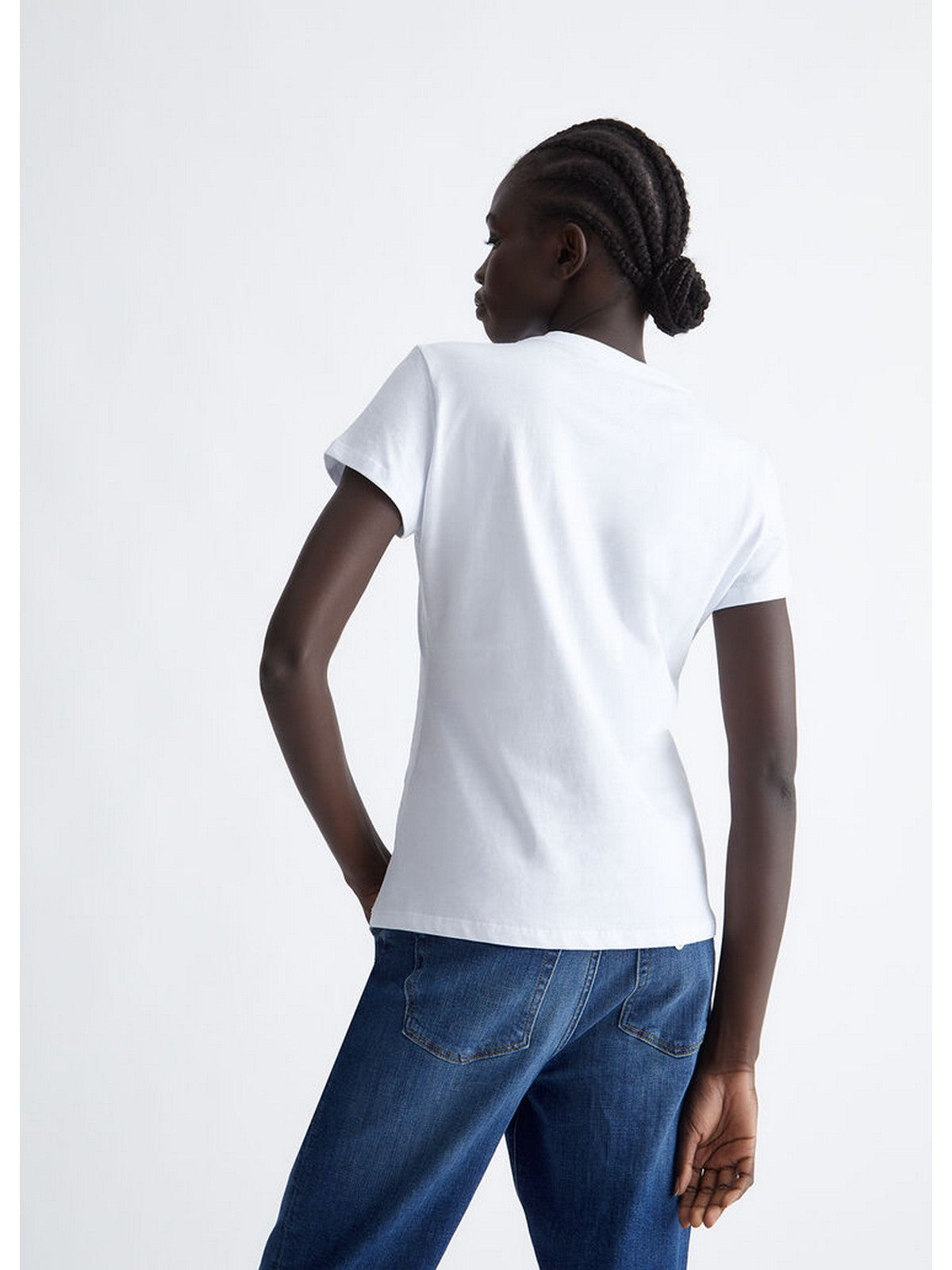 LIU JO WHITE T-Shirt e Polo Donna WF3085J6308 Q9662 Bianco gioboutiqueweb