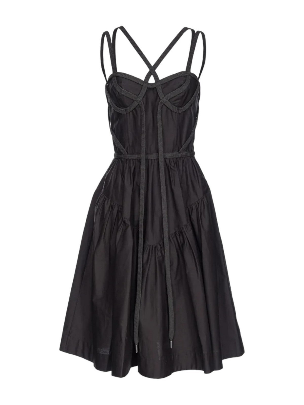 Pinko Frau Kleid FLSH Dance 103753-A1XV Z99 Schwarz