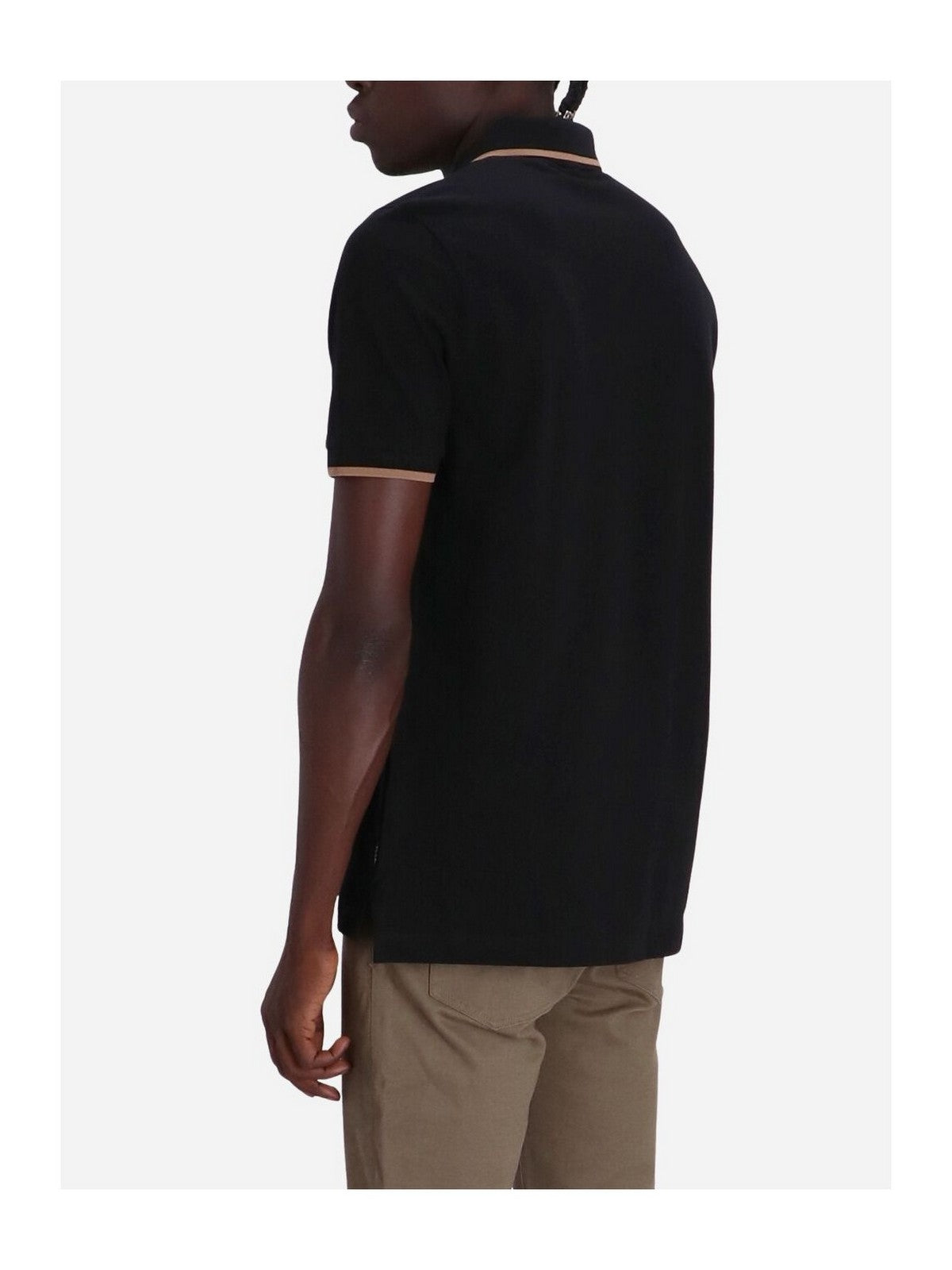 HUGO BOSS T-Shirt e Polo Uomo 50494697 001 Nero gioboutiqueweb