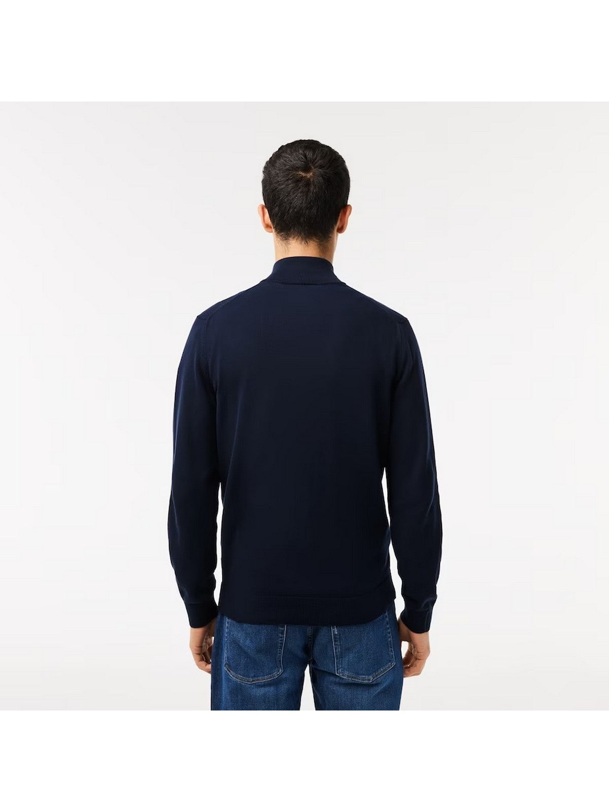 LACOSTE Cardigan Uomo AH1957 166 Blu gioboutiqueweb