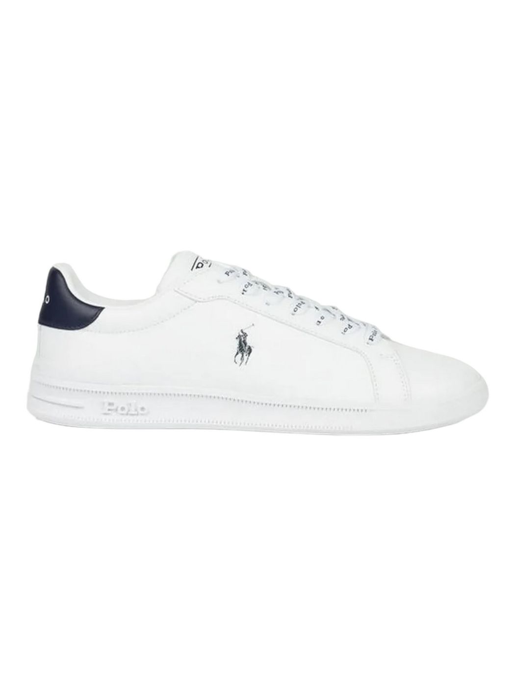 POLO RALPH LAUREN Sneaker Unisex adulto Heritage Court II 809829824 Bianco gioboutiqueweb