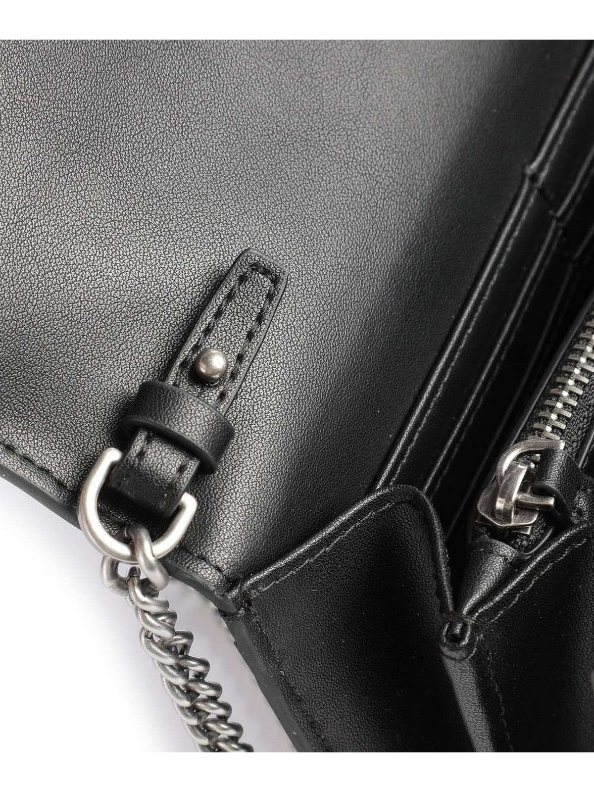 PINKO Portafoglio Donna Love one wallet 100062-A0F1 Z99O Nero gioboutiqueweb