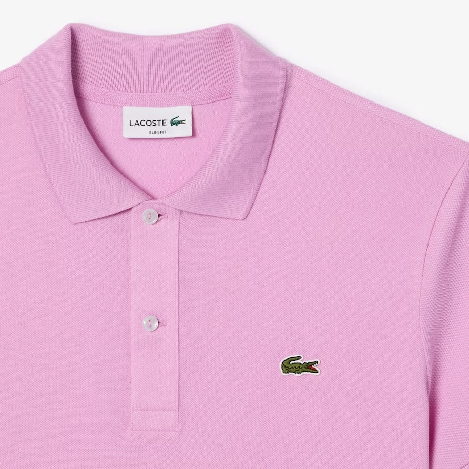 Lacoste T-shirt and men's pole Ph4012 IXV Rosa