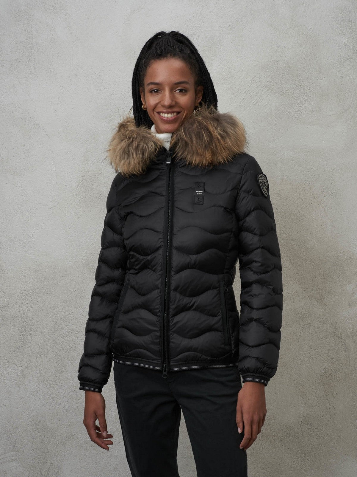 Blauer Women's Down Jacket 23WBLDC03093 006047 999 Black