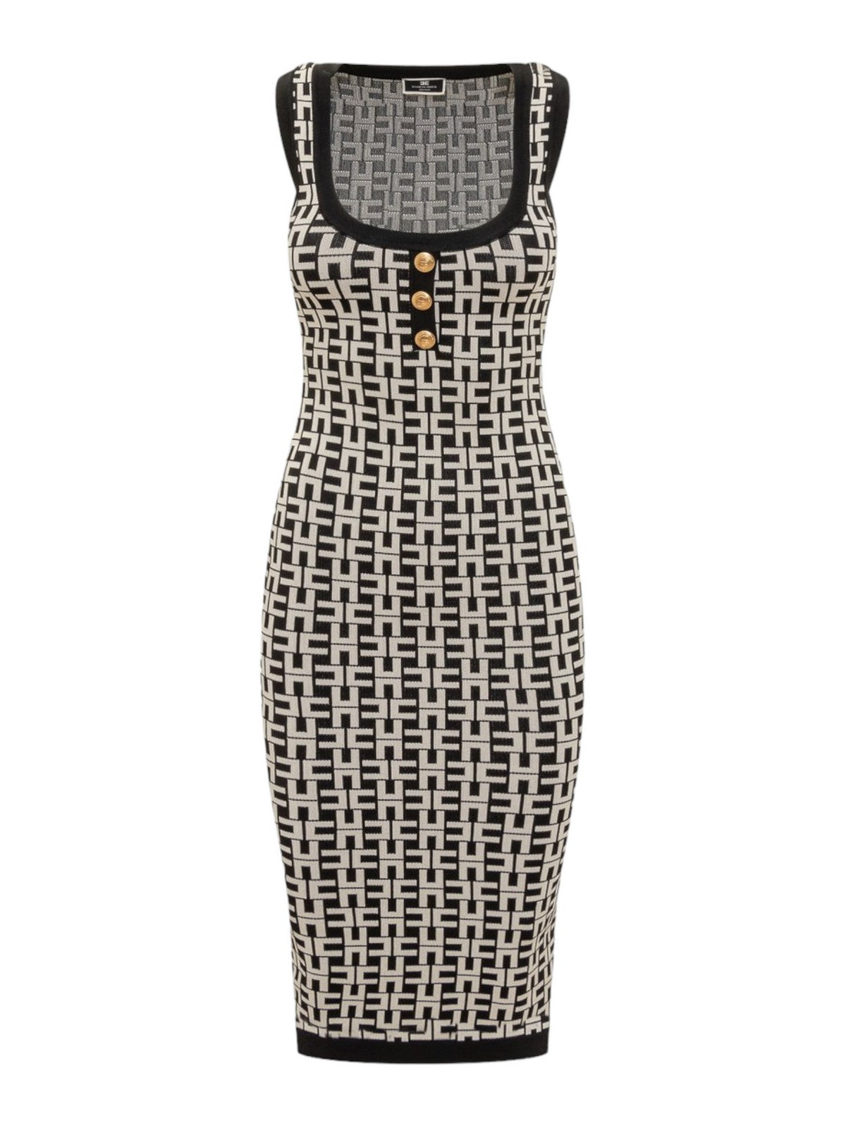 ELISABETTA FRANCHI Abito Donna AM55Z41E2 685 Nero gioboutiqueweb