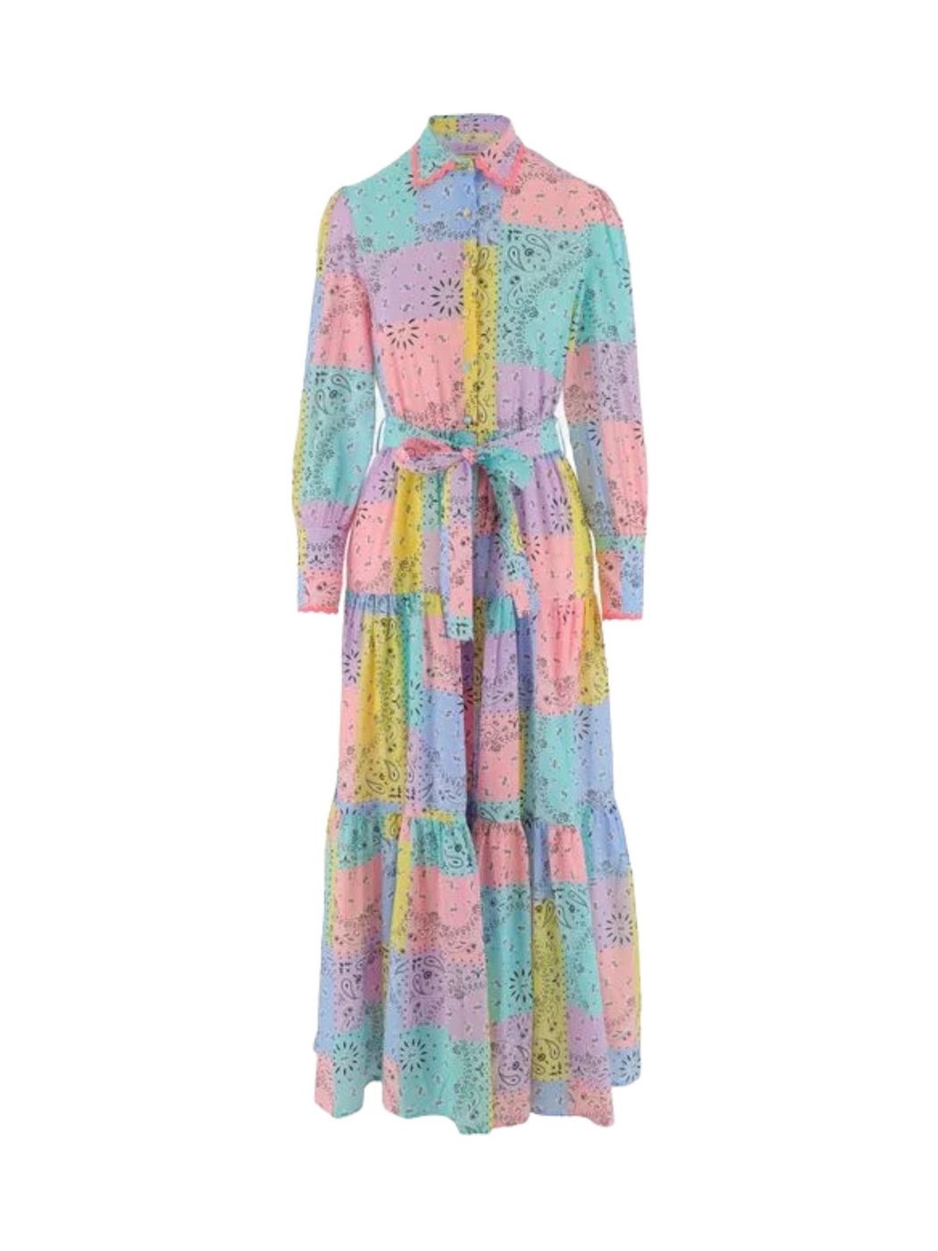 MC2 SAINT BARTH Copricostume Donna Chemisier JENSEN 03342B Multicolore gioboutiqueweb