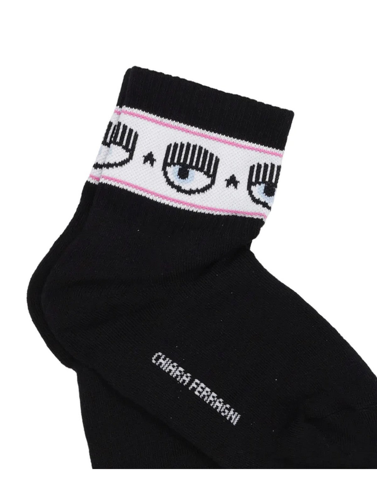 CHIARA FERRAGNI Calzini Donna 75SB0J21 ZG043 899 Nero