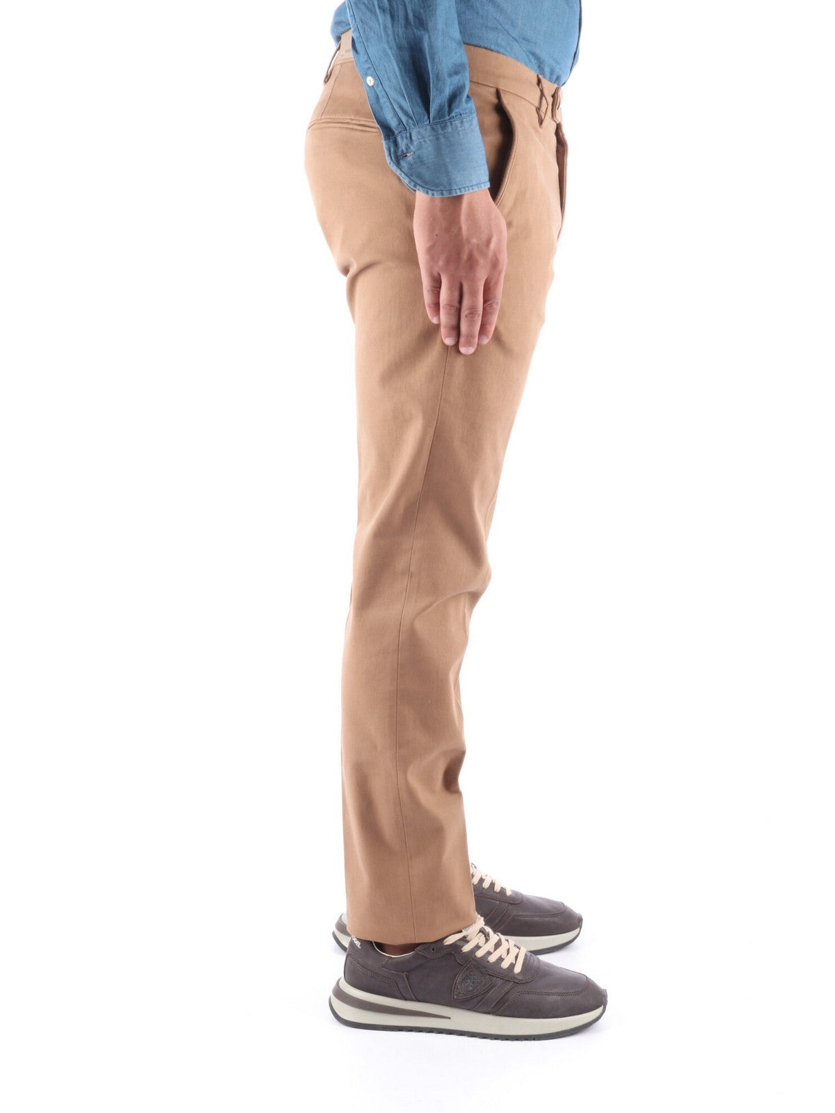 MICHAEL COAL Pantalone Uomo MCBRA3862F22L 040 Marrone gioboutiqueweb