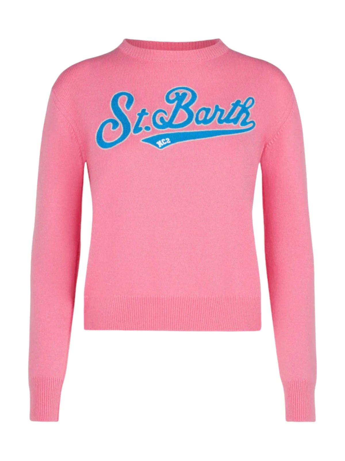 Mc2 Saint Barth Maglione Woman New Queen Crop 02044C Rosa