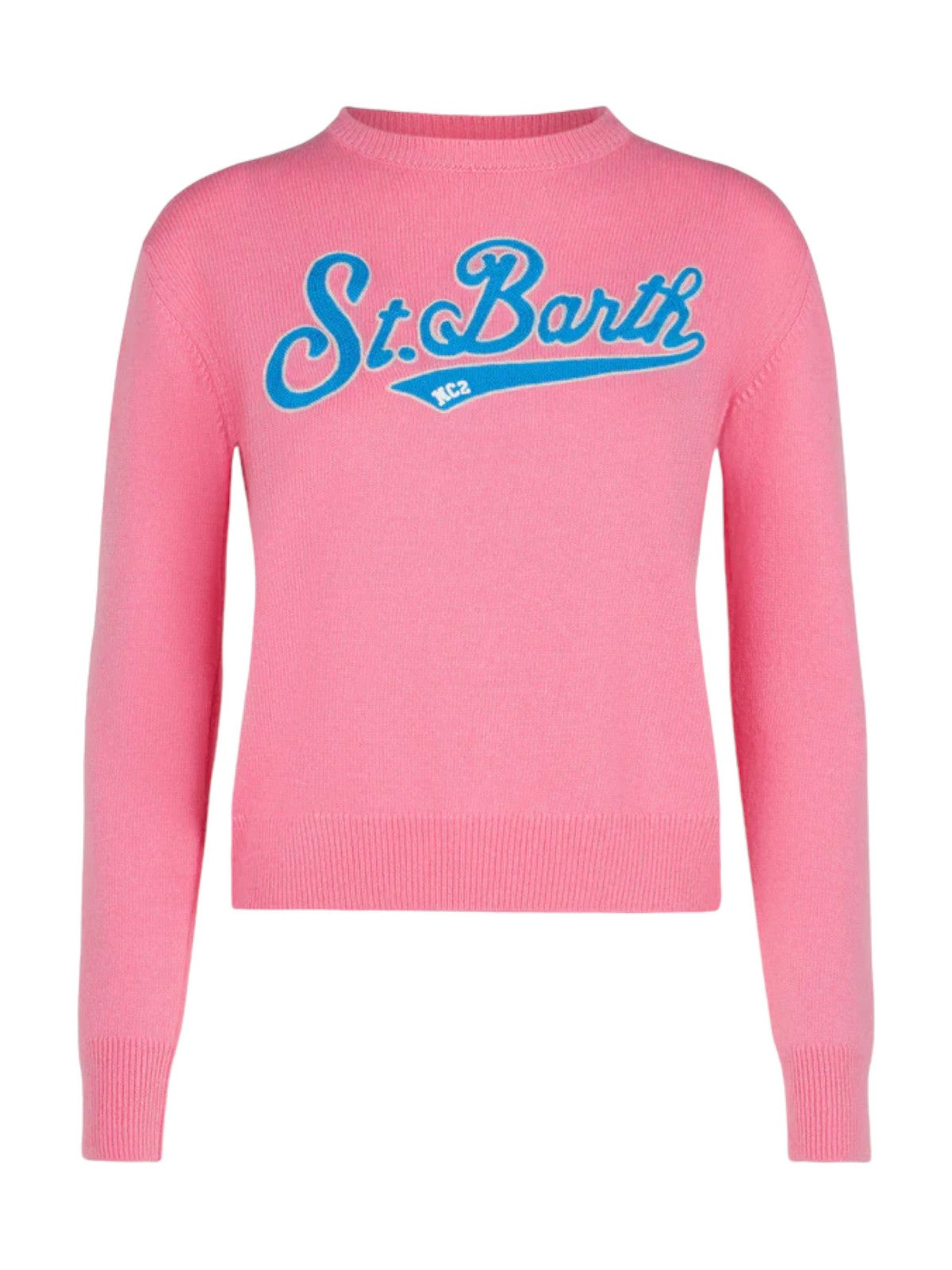 Mc2 Saint Barth Maglione Woman New Queen Crop 02044C Rosa