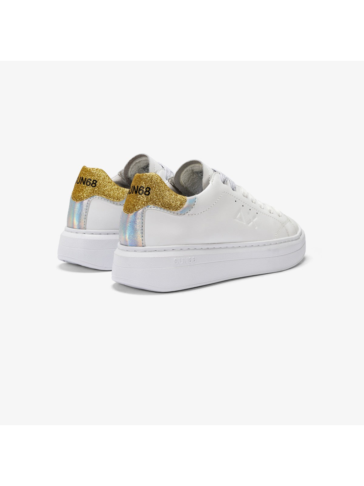 Sun68 Sneaker Woman Grace Leather Z43225 0143 White