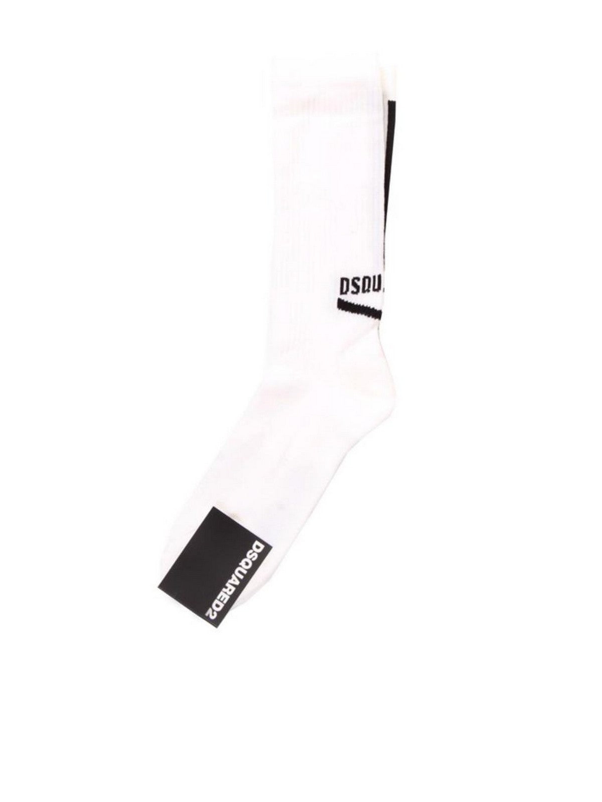 Dsquared2 men's socks dfv142290 110 white