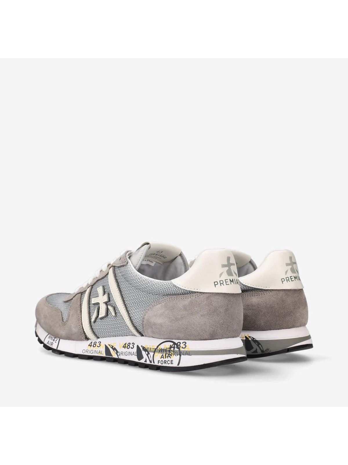 PREMIATA Sneaker Uomo ERIC VAR 6140 Grigio gioboutiqueweb