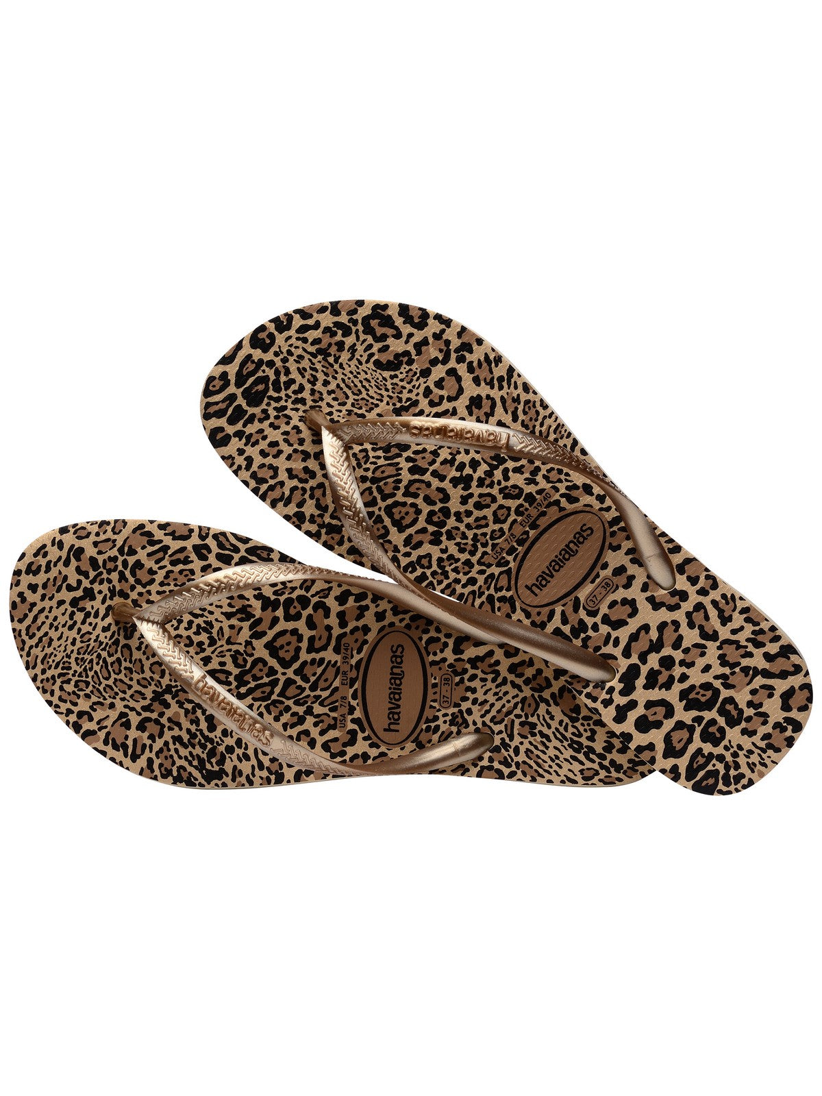 HAVAIANAS Infradito Donna Hav. Slim animals 4103352.9877 Beige gioboutiqueweb