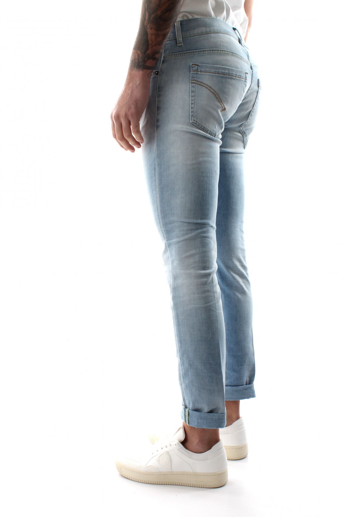 DONDUP Jeans Mann Skiny Up232 DS0145 CL7 du Blu