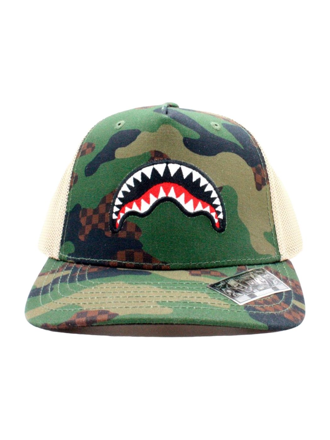 SPRAYGROUND Cappello Uomo SP6629CAM Verde gioboutiqueweb