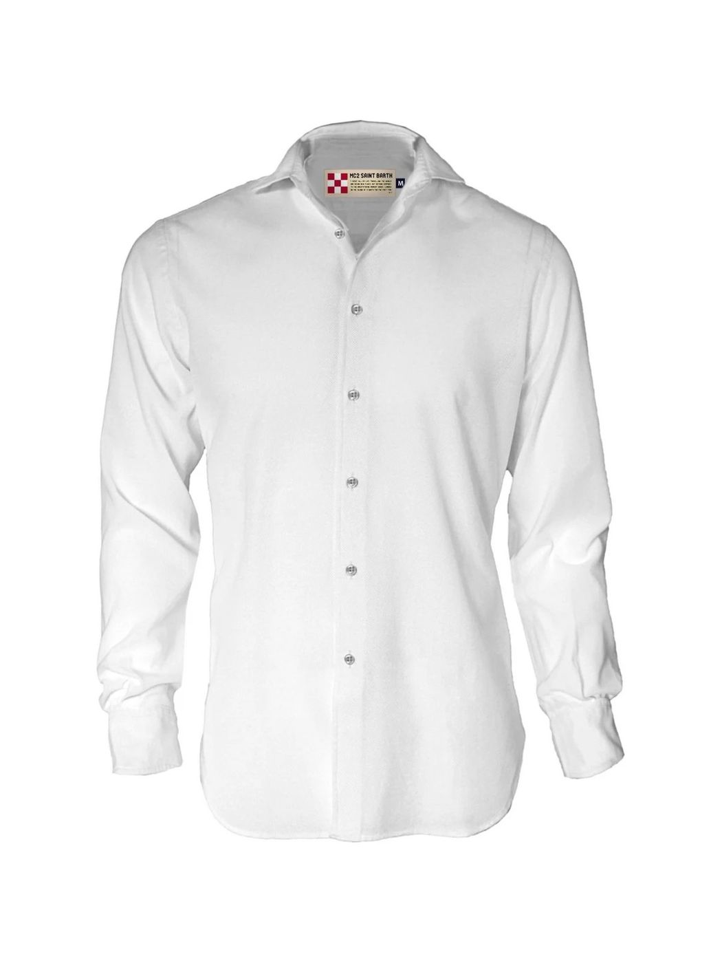 Mc2 Saint Barth Men's Shirt Pamplona 01 White