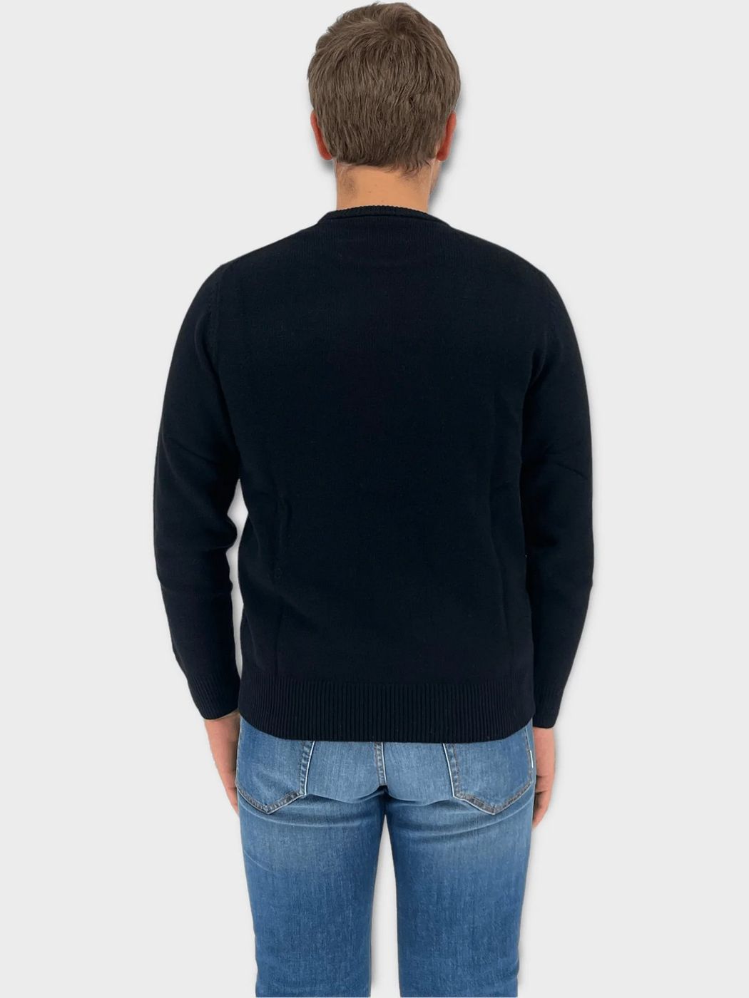 MC2 SAINT BARTH SWEAT MEN HERON 01136C Black
