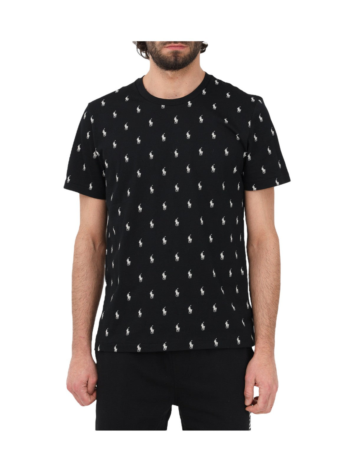 POLO RALPH LAUREN T-Shirt e Polo Uomo 714899612 005 Nero gioboutiqueweb