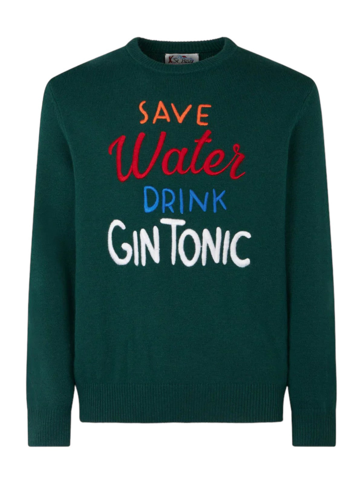 Mc2 Saint Barth Men's sweater Heron 10877e green