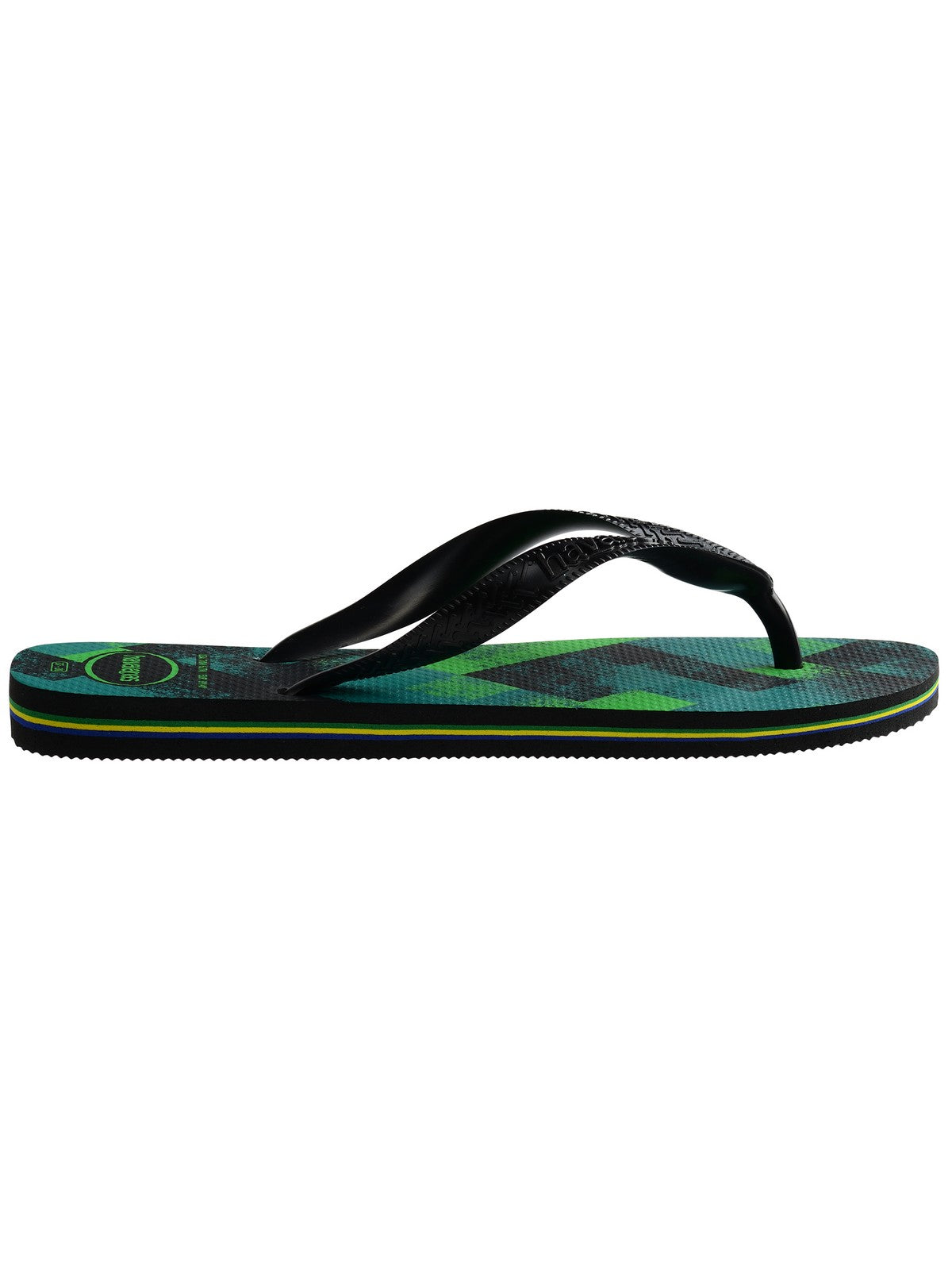 HAVAIANAS Infradito Unisex adulto Hav. Brasil Fresh 4145745.7662 Nero gioboutiqueweb