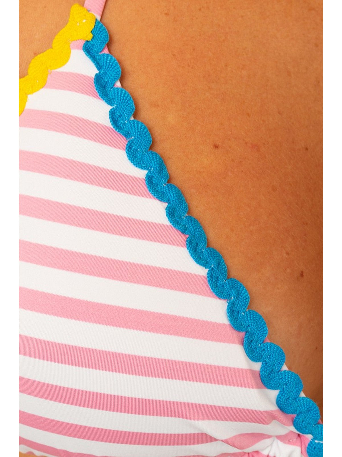 MC2 SAINT BORTH Costume femme Triangle Leah 00246b Rosa