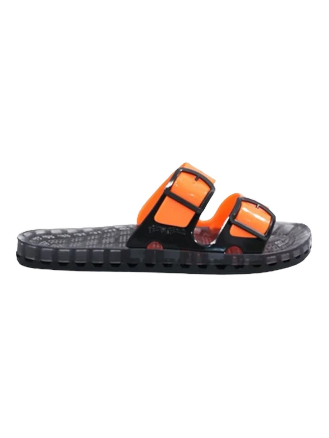 SENSI Ciabatta Unisex adulto la jolla black fluo 4151/BF 300 Arancione gioboutiqueweb