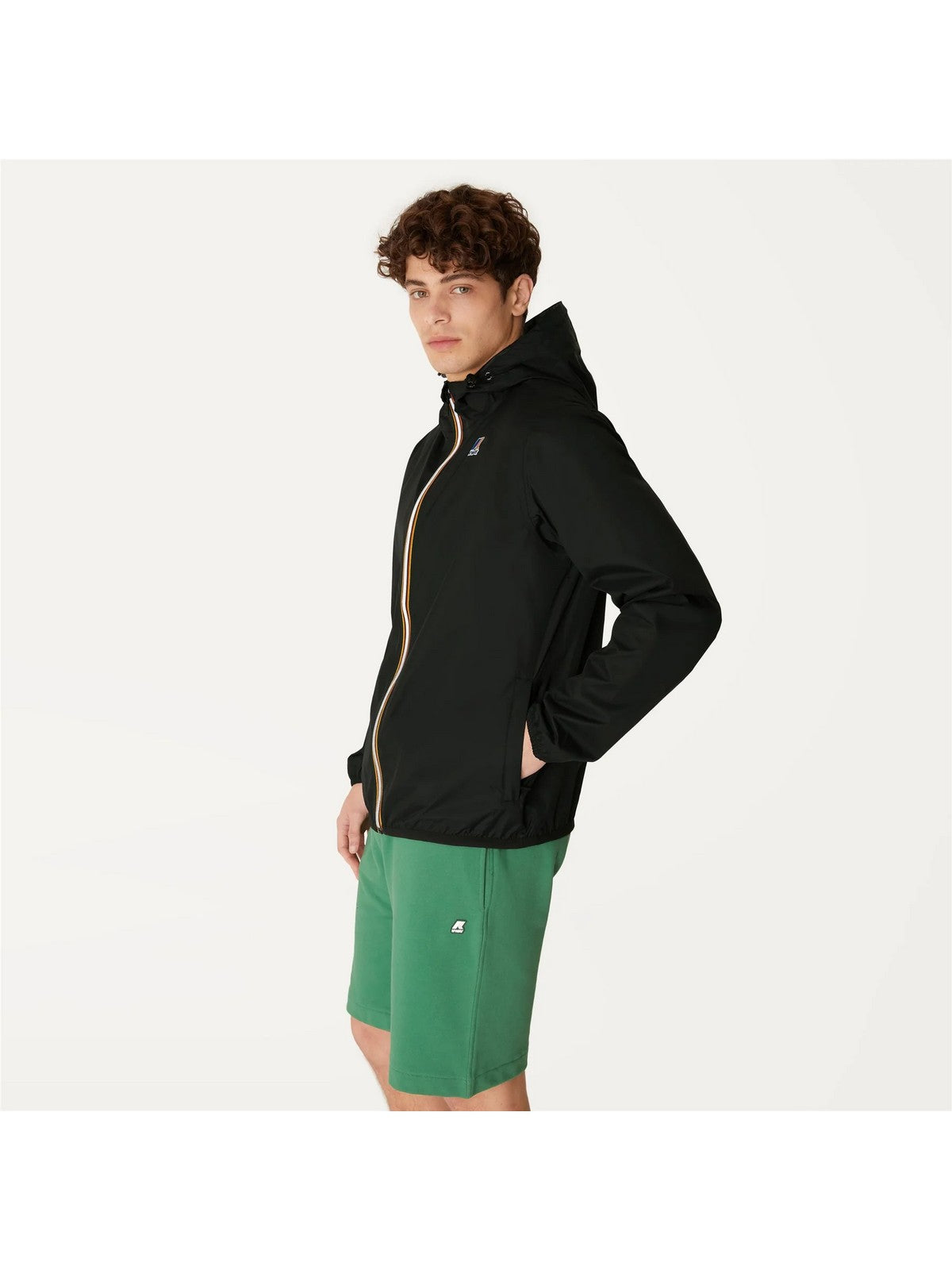 K-WAY Giubbino Uomo le vrai 3.0 claude K004BD0 Rosso gioboutiqueweb