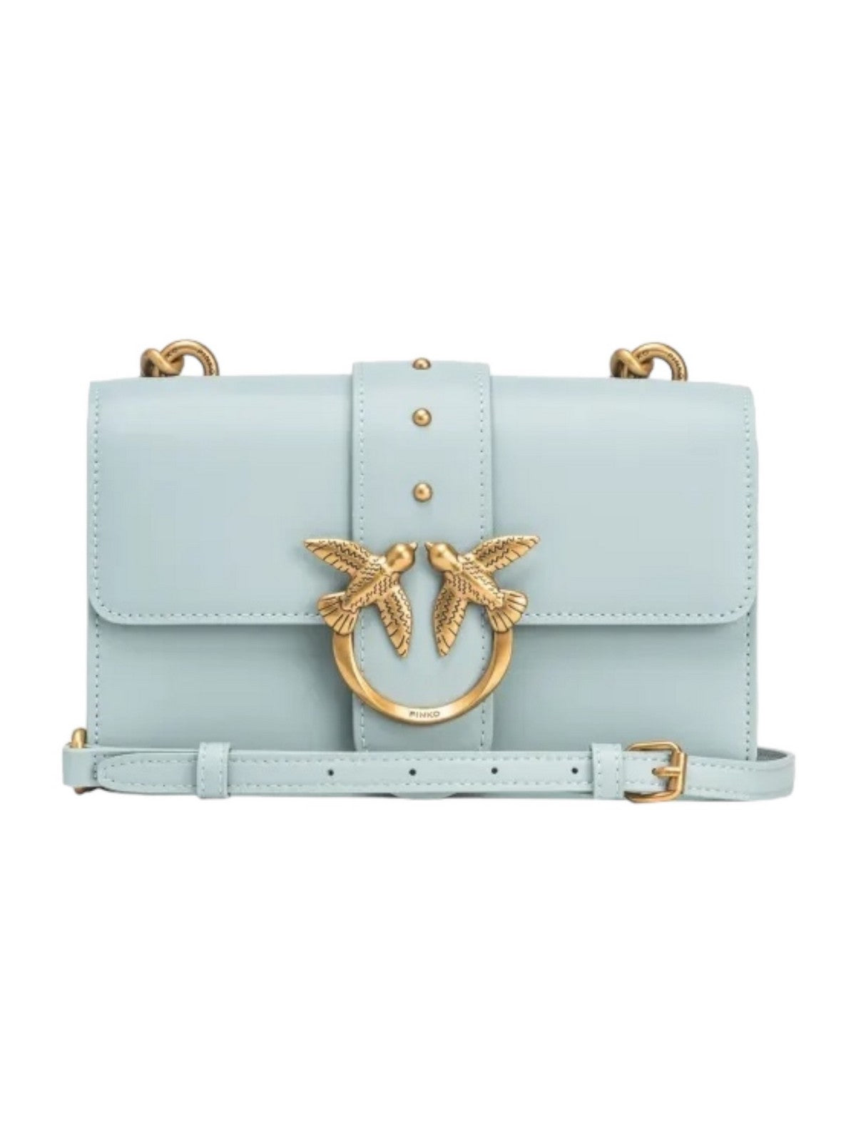 Pinko Women's Bag Love One Mini 100059-A0F1 E68Q Gray