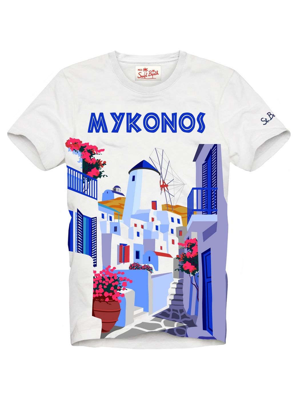 MC2 SAINT BARTH T-Shirt e Polo Uomo T-SHIRT MAN 02719B Bianco