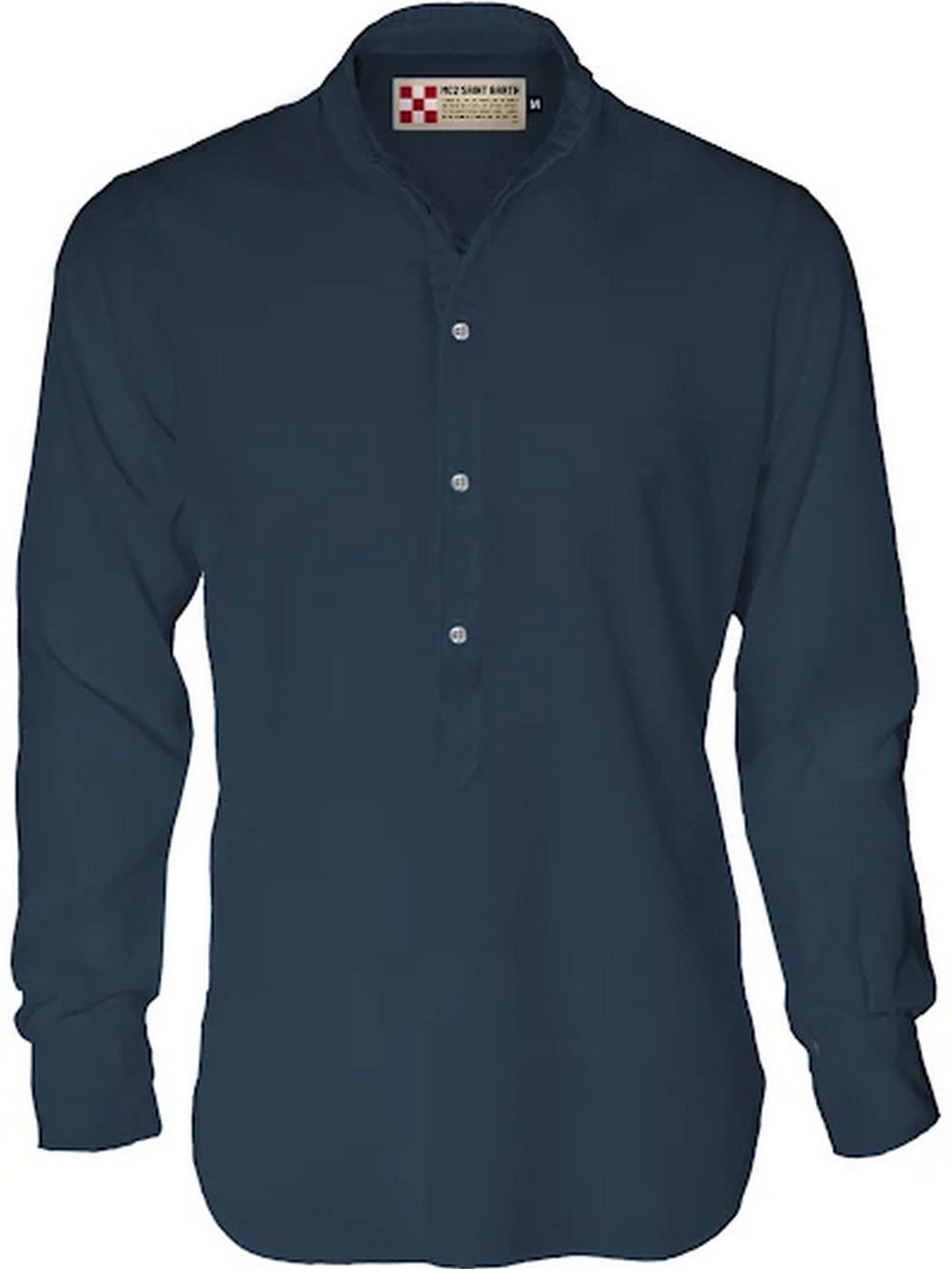 MC2 SAINT BARTH Camicia Uomo KLARKE 00027B Blu gioboutiqueweb