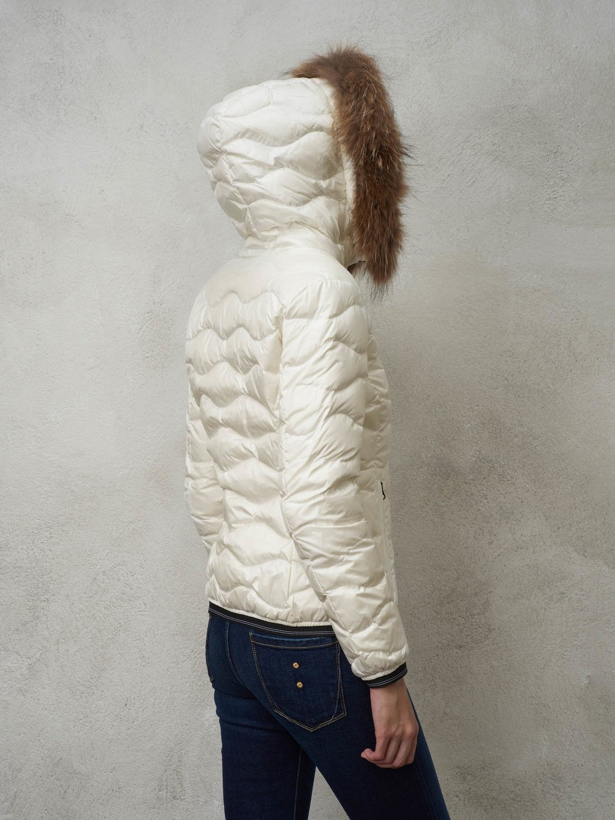 BLAUER Piumino Donna 23WBLDC03093 006047 102 Bianco gioboutiqueweb