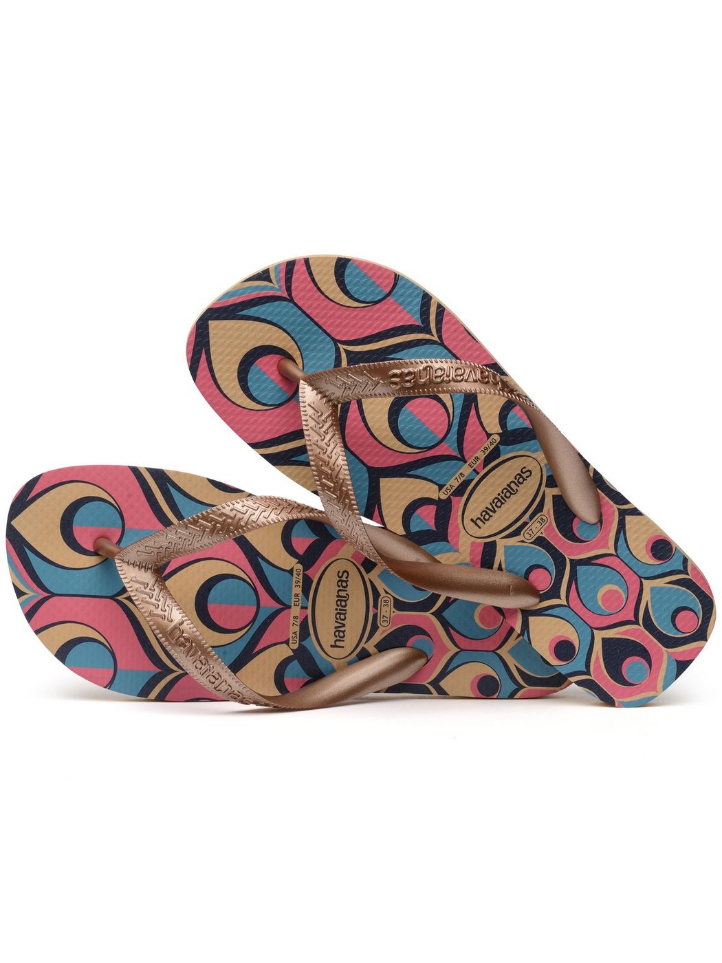 HAVAIANAS Infradito Donna 4123230.0570 Oro gioboutiqueweb