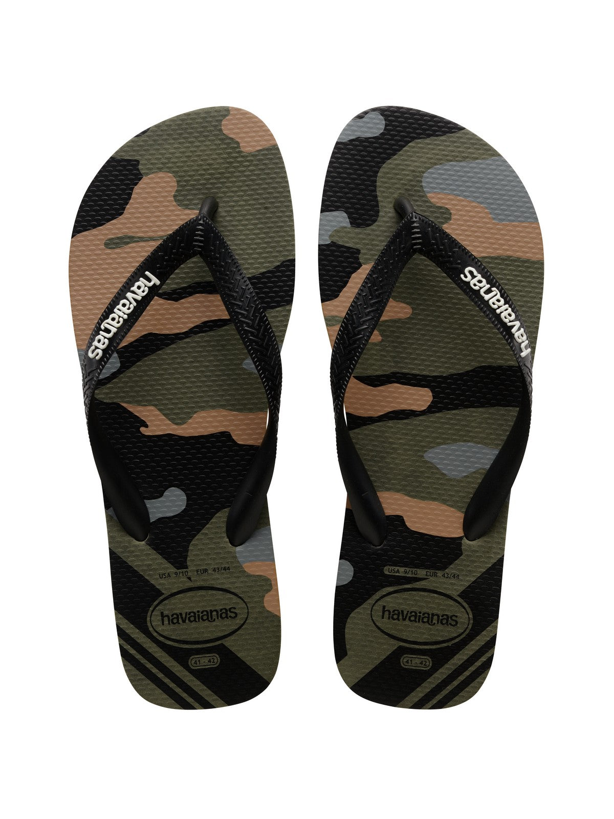 HAVAIANAS Infradito Unisex adulto Hav. Top camu 4141398.0869 Verde gioboutiqueweb