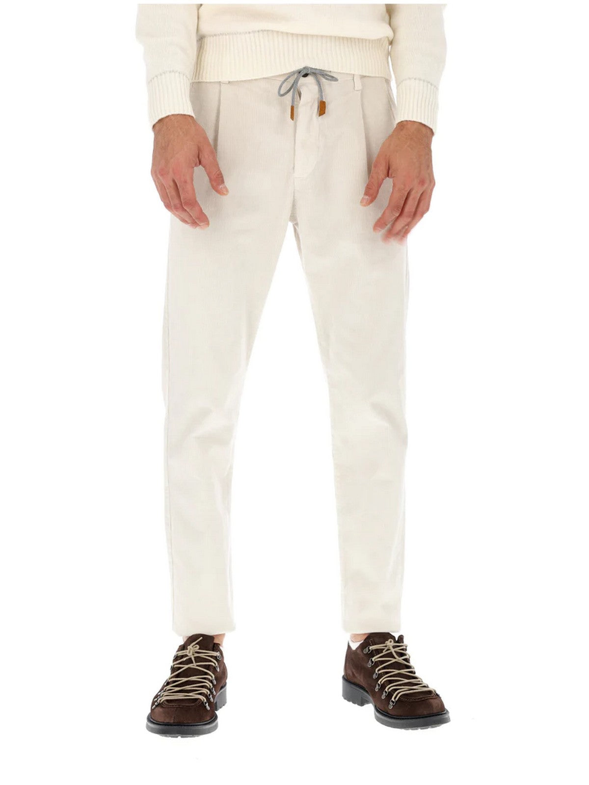 Eletenta pantalones para hombres H70PANE02 TET0H006 02 BEIGE