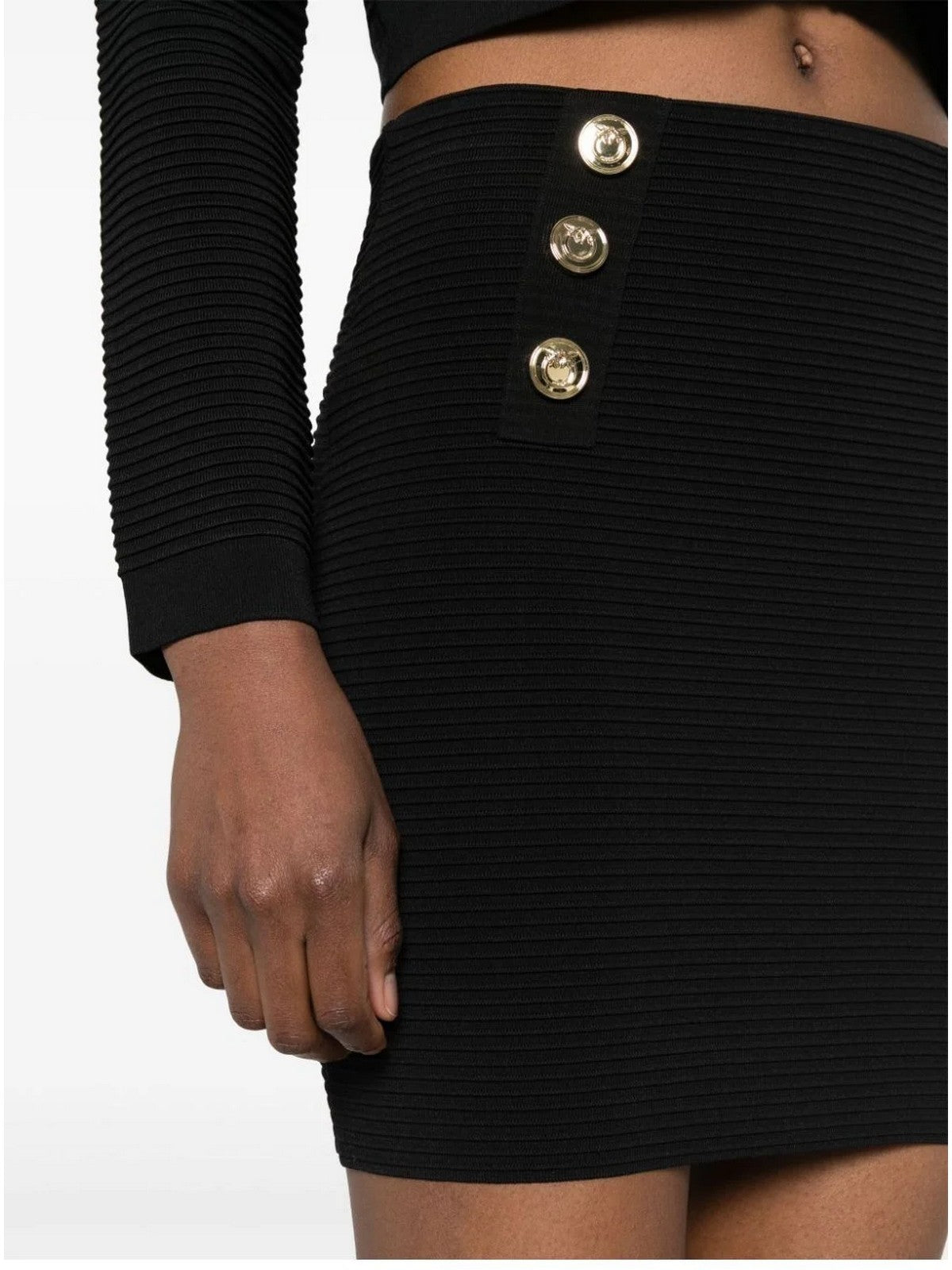 PINKO Gonna Donna Cipresso 102880-A1LK Z99 Nero gioboutiqueweb