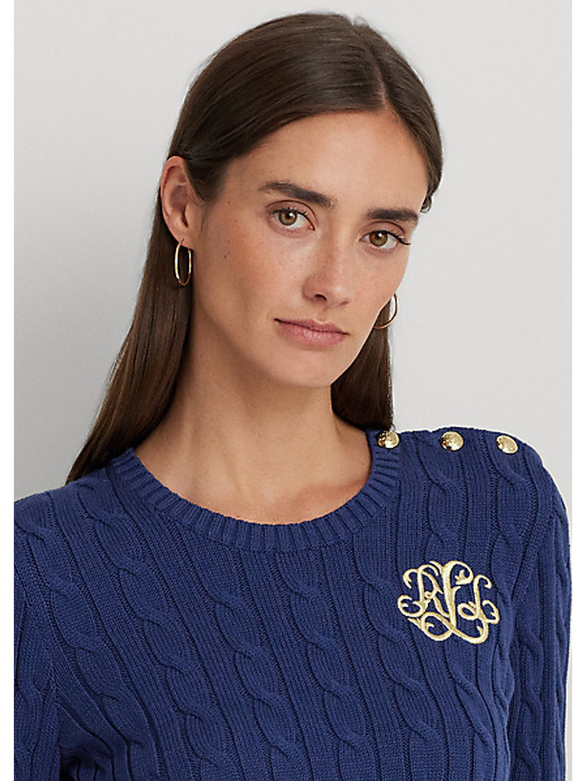 Lauren Ralph Lauren Frauenhemd 200925325 002 Blau