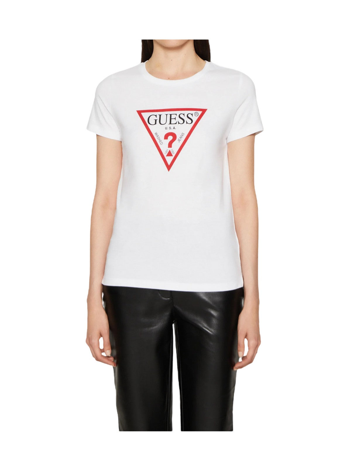 GUESS T-Shirt e Polo Donna W1YI1B I3Z14 G011 Bianco gioboutiqueweb