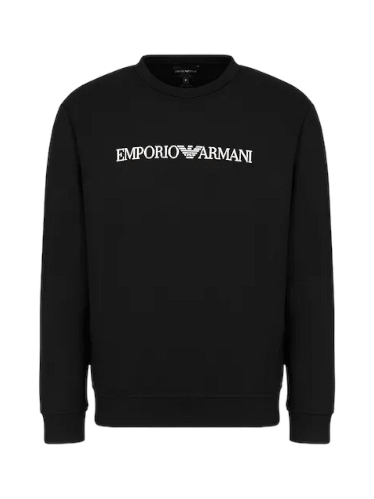 EMPORIO ARMANI Felpa Uomo 8N1MR6 1JRIZ F009 Nero gioboutiqueweb