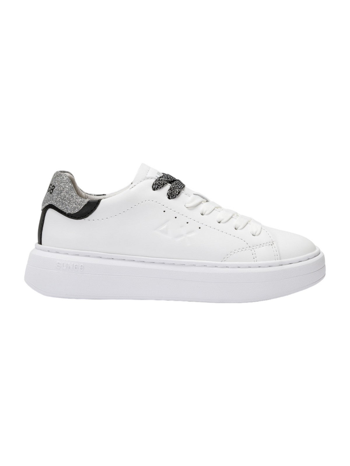 SUN68 Sneaker Donna Grace leather Z43225 0144 Bianco gioboutiqueweb