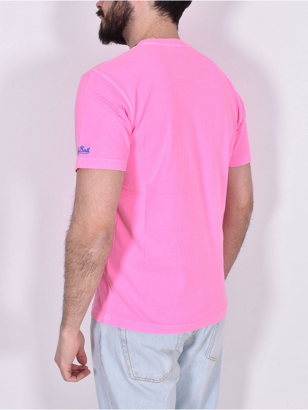 Mc2 Saint Barth T-shirt and Polo Tshirt Man 00428d Pink Pole
