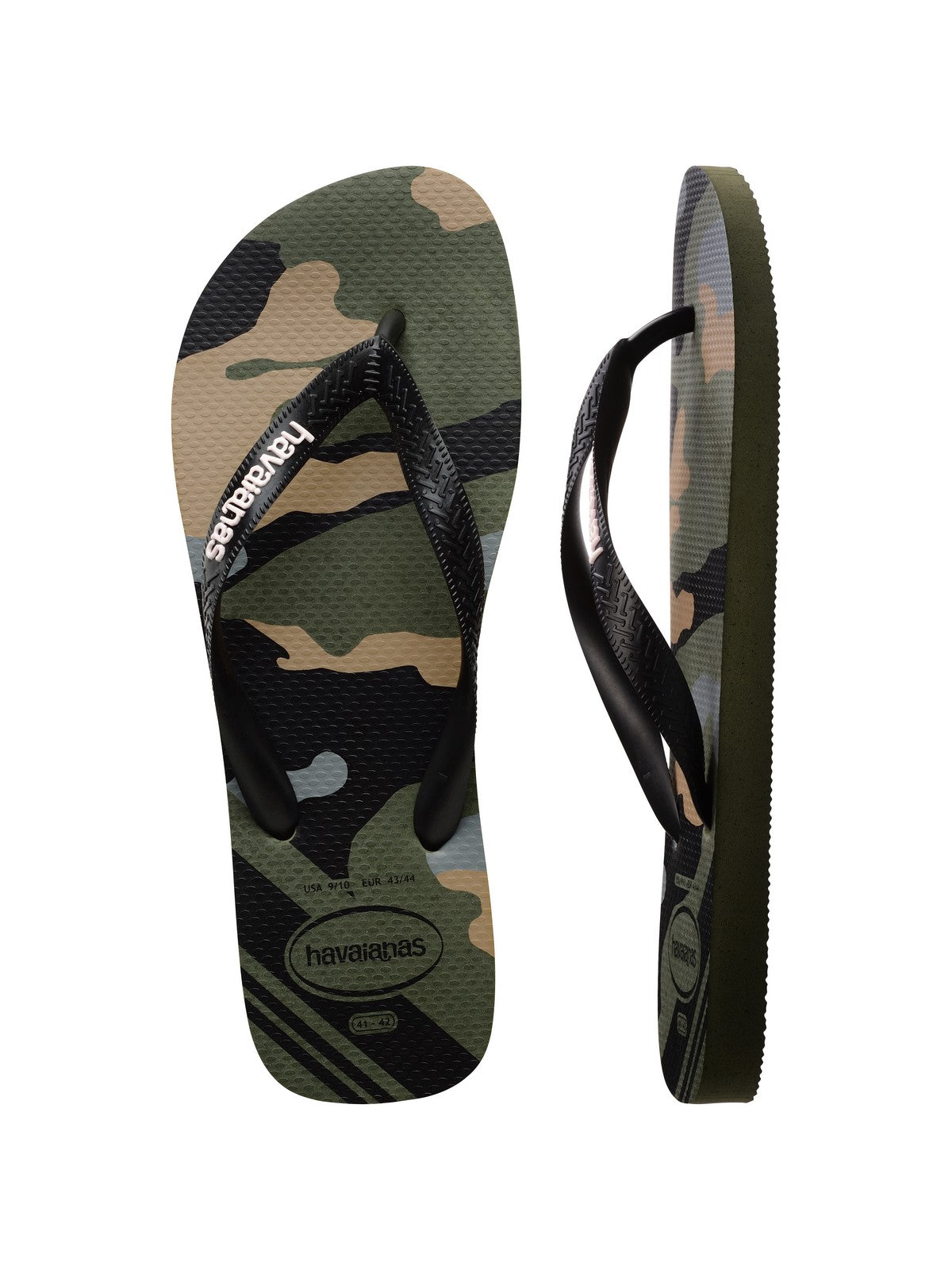 HAVAIANAS Infradito Unisex adulto Hav. Top camu 4141398.0869 Verde gioboutiqueweb