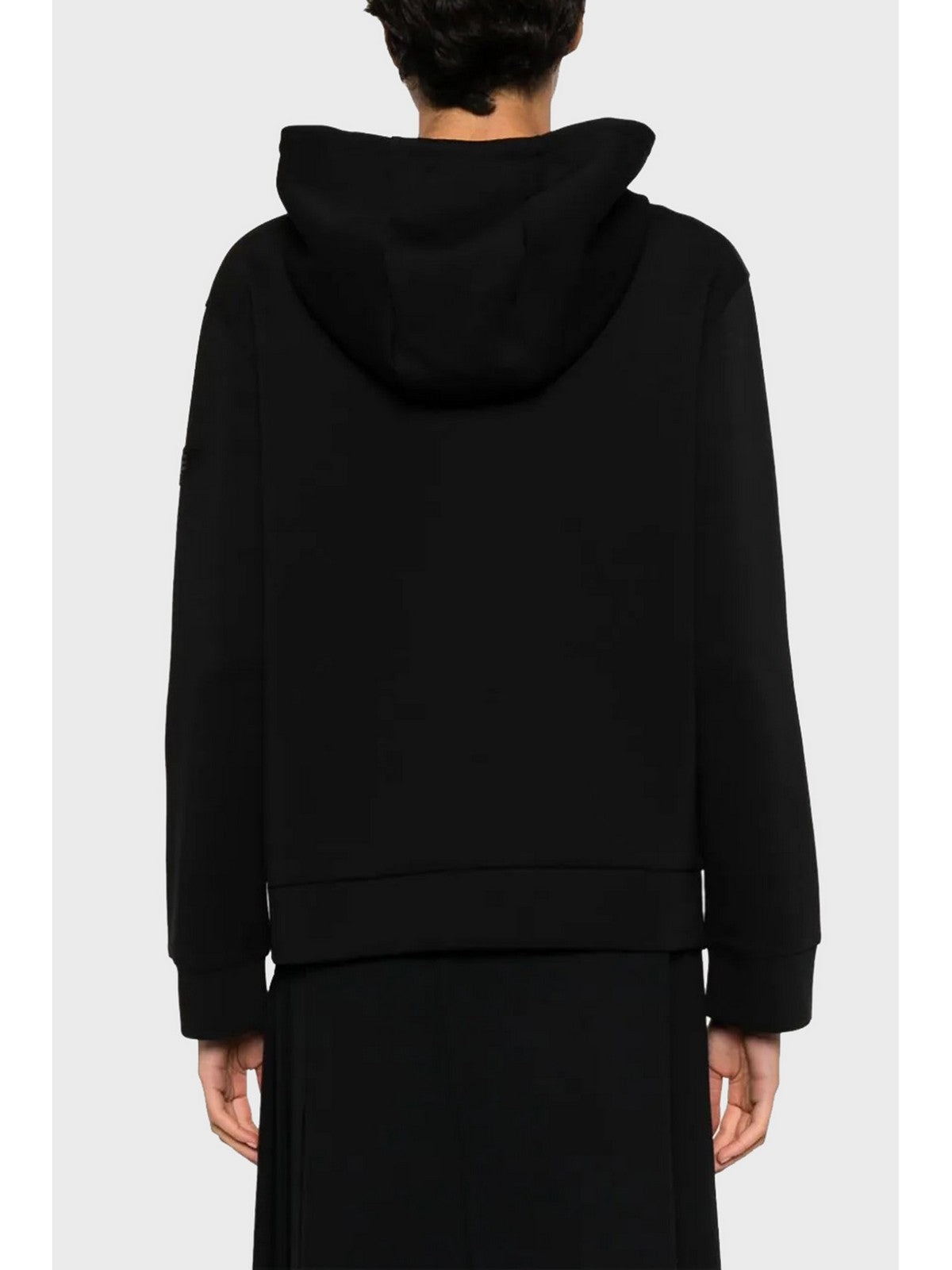 EMPORIO ARMANI Felpa Donna 6R2M6E 1JHSZ 0999 Nero gioboutiqueweb